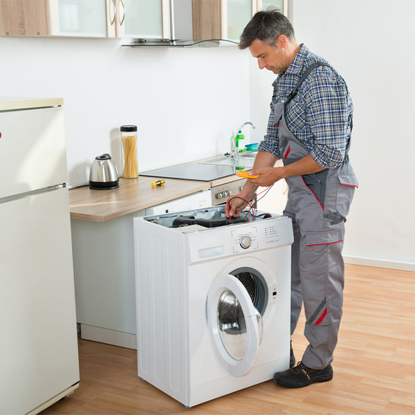 can you walk me through the steps of troubleshooting my washer issue in Fenwick Island